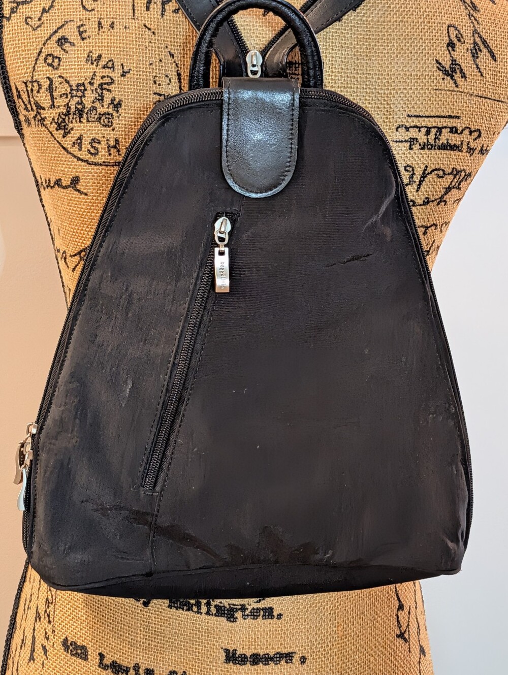 Baggalini Black Metro Backpack - Picture 2 of 10